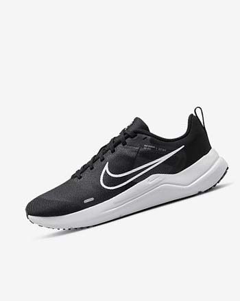 Nike Downshifter 12 Negros Grises Plateadas Blancos | MX 5096
